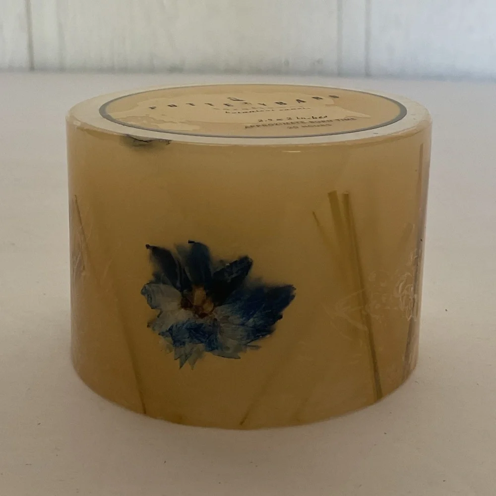 Pottery Barn Vintage Botanical Candle NWT